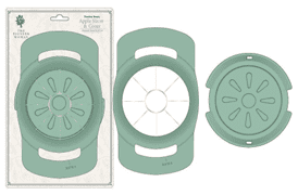 The Pioneer Woman Stainless Steel Apple Slicer & Corer, Greyed Jade