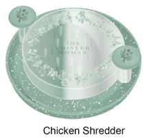 The Pioneer Woman Plastic Meat Shredder, Greyed Jade