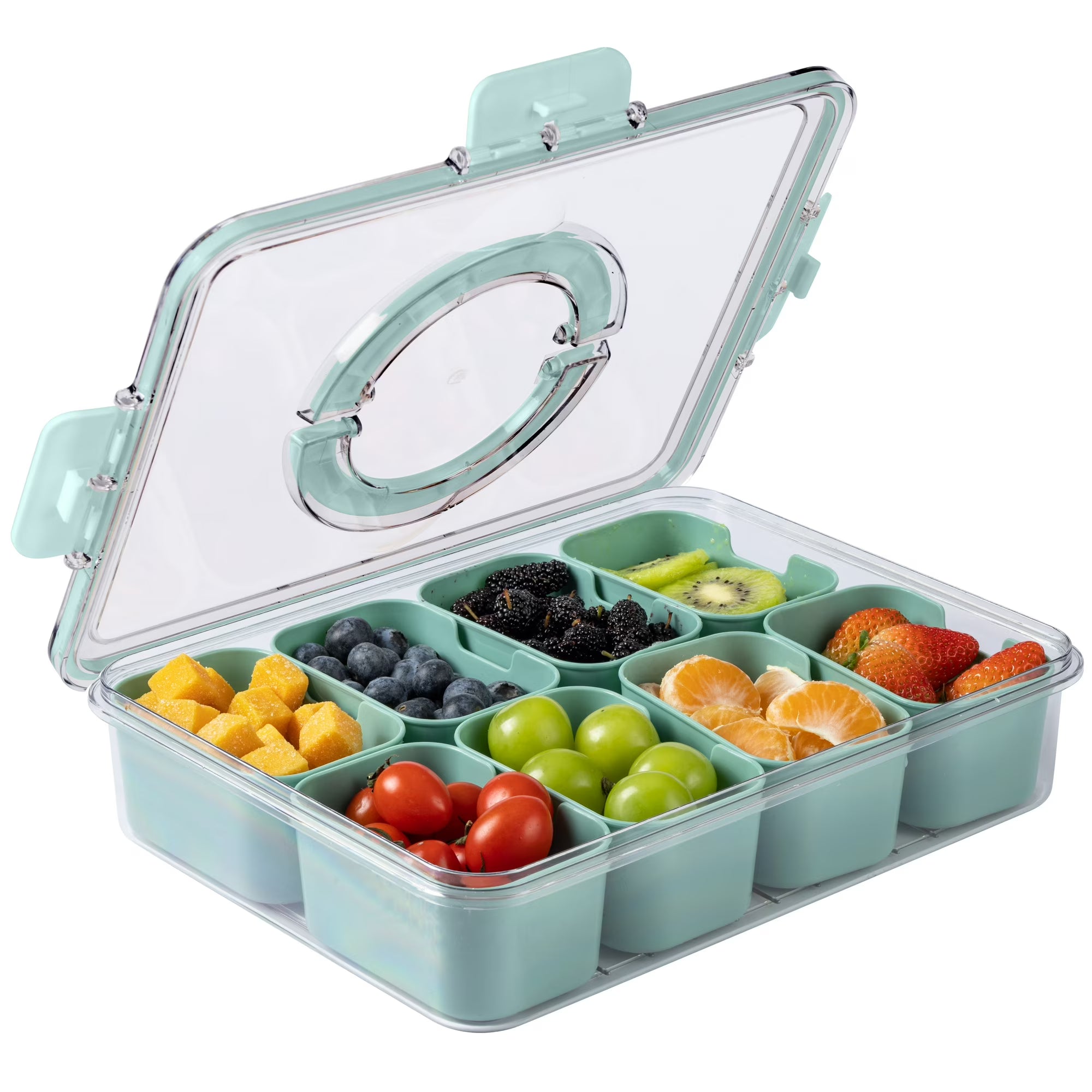 COOK WITH COLOR Snackle Box for Kids Lunch Box and Snack Container
