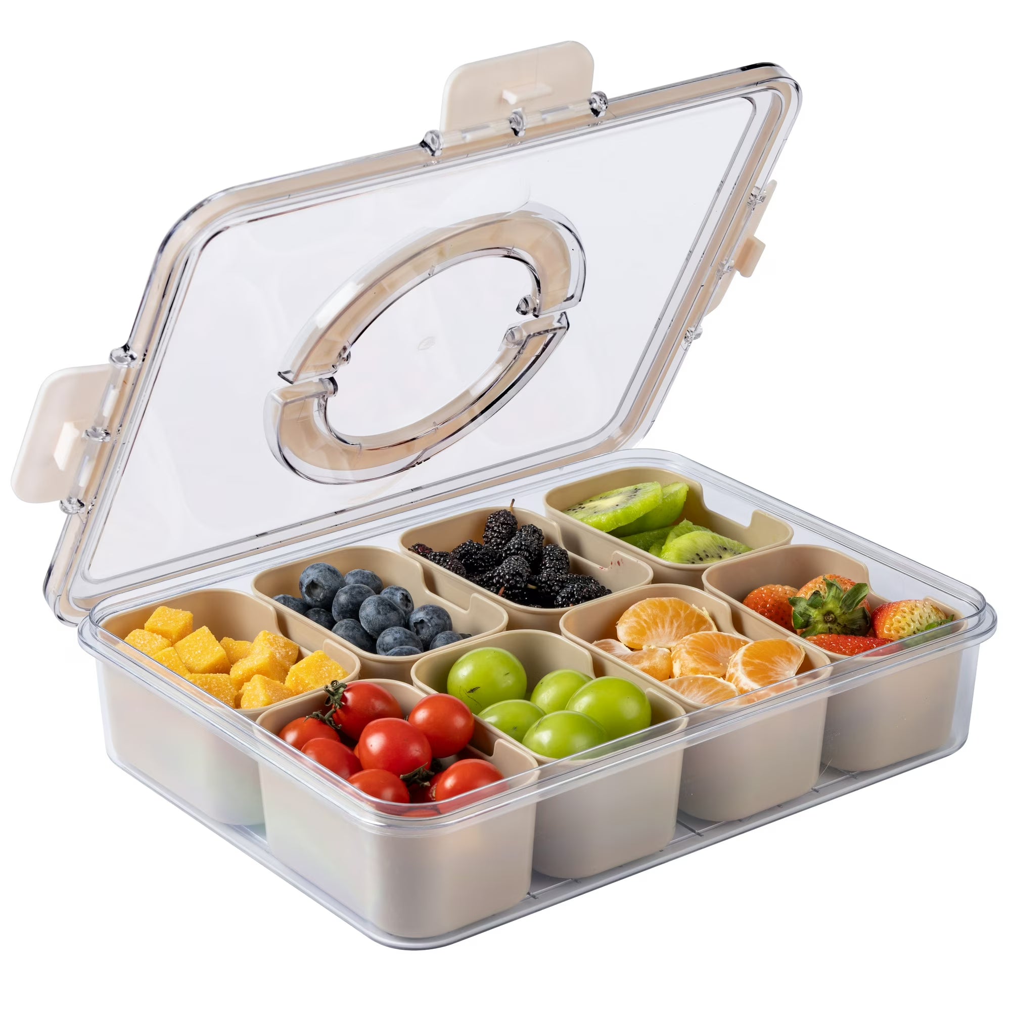 COOK WITH COLOR Snackle Box for Kids Lunch Box and Snack Container