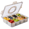 COOK WITH COLOR Snackle Box for Kids Lunch Box and Snack Container