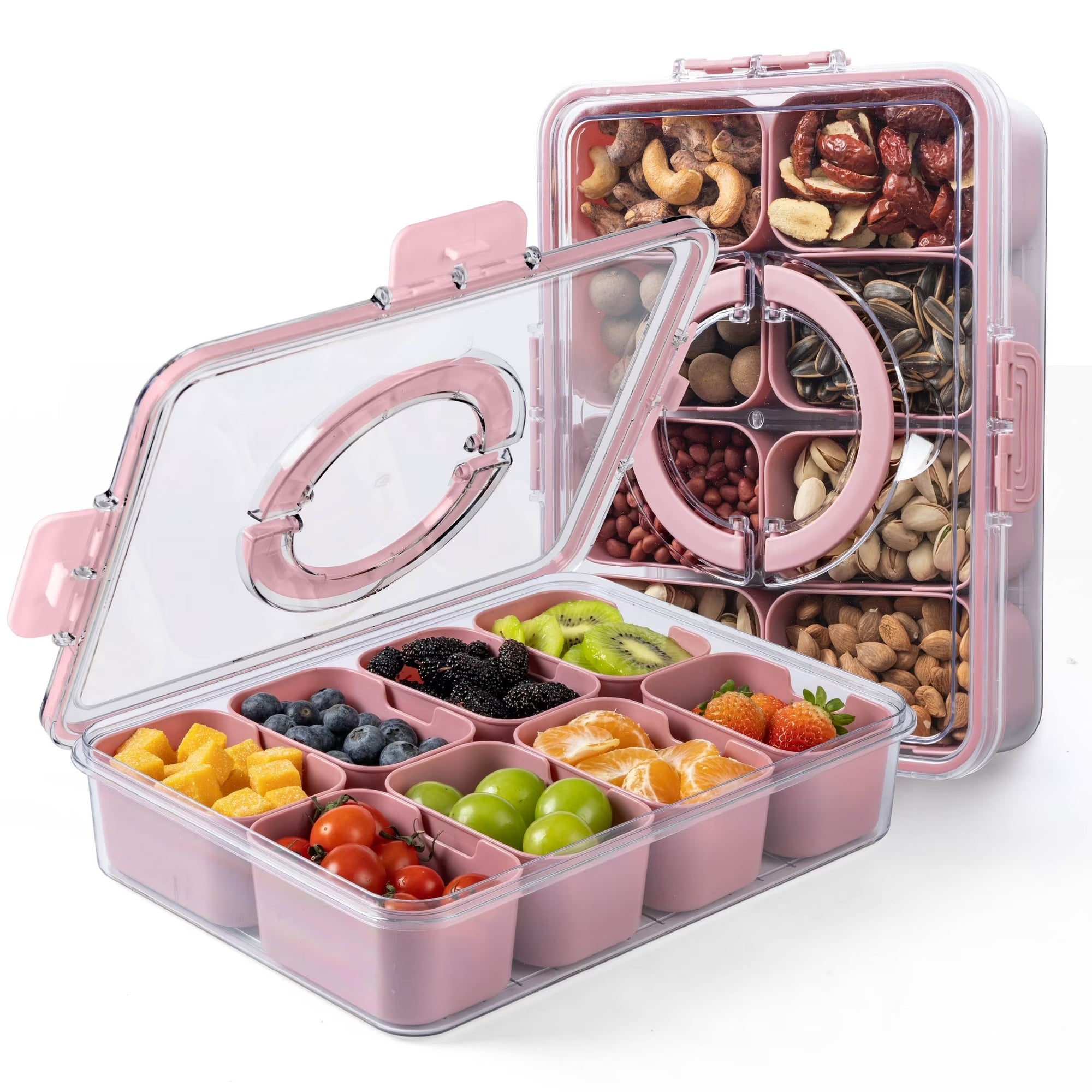 COOK WITH COLOR Snackle Box for Kids Lunch Box and Snack Container