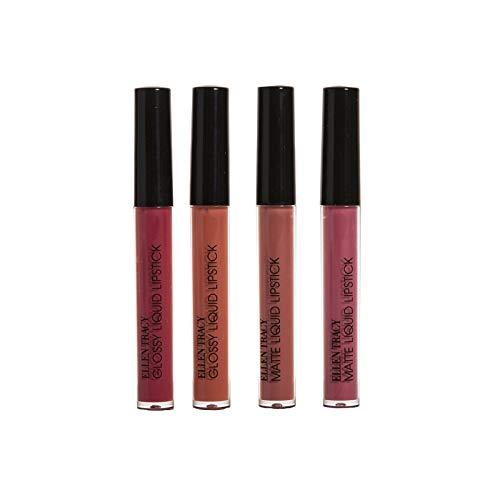 Ellen Tracy Lipstick Collection- 4 Piece Liquid Lip Stick Set