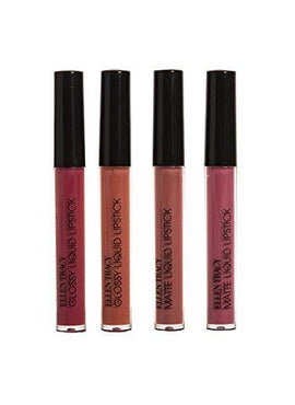 Ellen Tracy Lipstick Collection- 4 Piece Liquid Lip Stick Set
