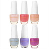 Beauty Concepts 6 Pack Color POP Nail Polish Collection - Quick Dry Nail Polish for Women and Girls