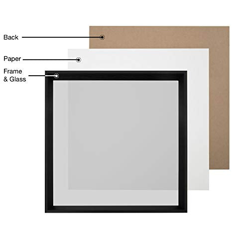 Sheffield Home Decor Collection- 3 Piece Picture Frame Set 18x18in