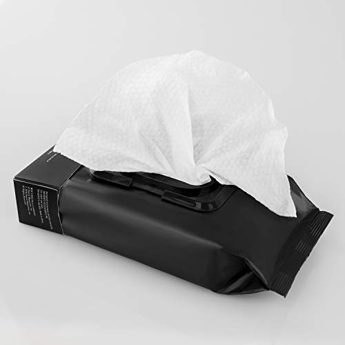 Men's Health Body & Face Wipes - 2 Pack (50 Count) XL Men's Face, Hand and Deodorizing Body Wipes, Traveling Wipes & After Workout Wipes - Resealable Flip Top Pack