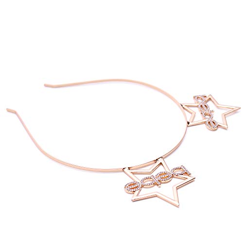 bebe Logo Girls Star Ears Headband