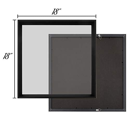 Sheffield Home Decor Collection- 3 Piece Picture Frame Set 18x18in