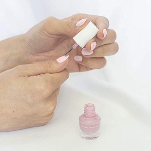 Beauty Concepts 15 Pack Mini Nail Polish Collection - 15 Glossy and Trendy Colors (Pink Pack)