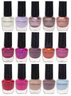 Beauty Concepts 15 Pack Mini Nail Polish Collection - 15 Glossy and Trendy Colors