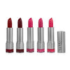 Nicole Miller Luxe Lip Collection - Set of Five Lipsticks, Smooth Highly Pigmented Lip Shades ( Matte and Shimmer Shades)