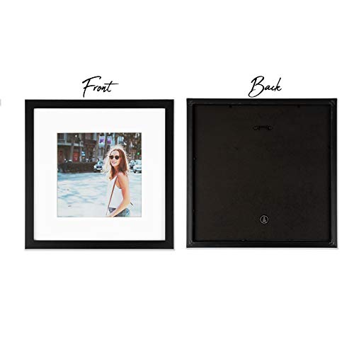 Sheffield Home Decor Collection- 3 Piece Picture Frame Set 12x12in, Matted to 8x8in