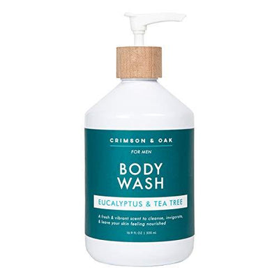 Crimson & Oak Body Wash for Men- Nourishing Body Wash in Eucalyptus and Tea Tree- by Body Prescriptions