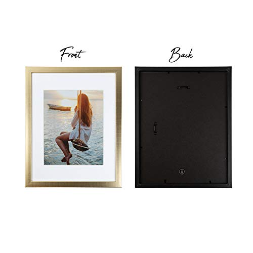 Sheffield Home Decor Collection- 3 Piece Picture Frame Set 11x14in, Matted to 8x10in