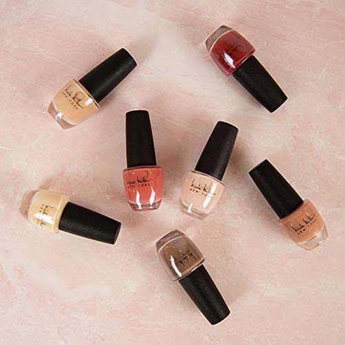 Nicole Miller Nail Polish Collection- 7 Piece Nail Polish Set in Pink Colors