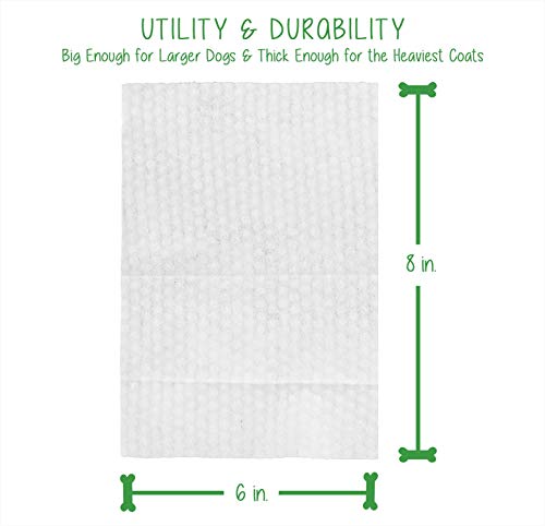 Precious Tails Pet Wipes (120 Count) - Extra Gentle Deodorizing Dog Grooming Wipes with Aloe Vera and Vitamin E, Alcohol Free - Aloe Cucumber Scent