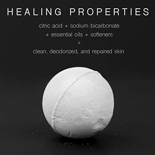 Bath Bombs Spa Gift Set - Set of 6 Relaxing Bubble Bath Fizzies for Women and Girls, Perfect Bath Gifts for Him or Her, Wife, Mother, Girlfriend, 6 x 1.8 oz by Nicole Miller (White)