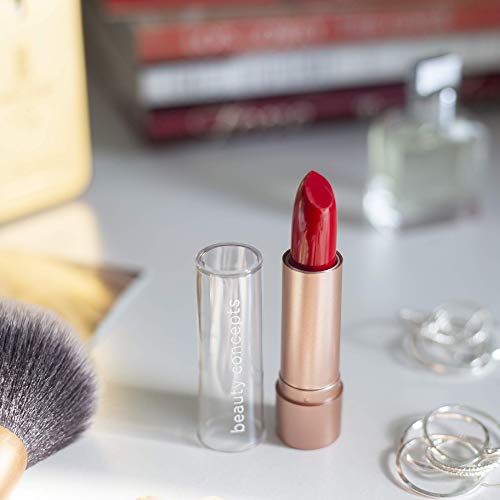 Beauty Concepts Ultimate Lipstick Collection, Gift Set with Five Different Shades of Lipsticks, Shades of Pinks and Reds