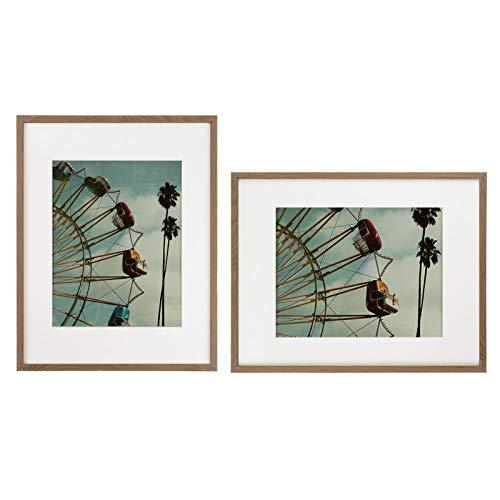 Sheffield Home Decor Collection- 3 Piece Picture Frame Set 11x14in, Matted to 8x10in