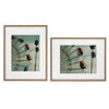 Sheffield Home Decor Collection- 3 Piece Picture Frame Set 11x14in, Matted to 8x10in