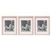 Sheffield Home Decor Collection- 3 Piece Picture Frame Set 11x14in, Matted to 8x10in
