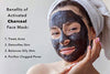 Clinical Works Black Charcoal Face Mask Scent No. 07, Purifying Deep Cleaning Black Mask, Peeling Mask, Removes Dirt, Debris, Oils, Impurities and Blackheads, Fights Acne, For all Skin Types, 4.23 Oz