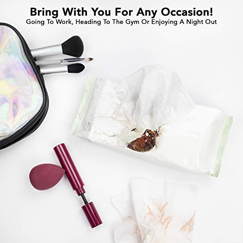 Body Prescriptions - 2 Pack (60 Count Each) Coconut Facial Cleansing Wipes