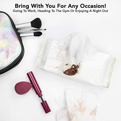 Body Prescriptions - 2 Pack (60 Count Each) Coconut Facial Cleansing Wipes