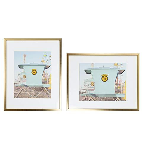 Sheffield Home Decor Collection- 3 Piece Picture Frame Set 11x14in, Matted to 8x10in