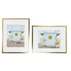 Sheffield Home Decor Collection- 3 Piece Picture Frame Set 11x14in, Matted to 8x10in