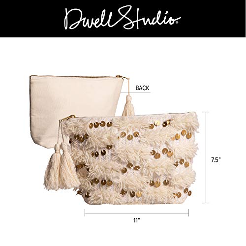 DwellStudio Vegan Clutch for Women -Wristlet, Purse, Woman's Hand Bag, Wallet, Beautiful Gift for Women