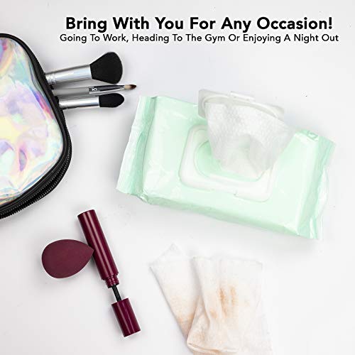 Body Prescriptions - 2 Pack (60 Count Each) Refreshing and Toning Micellar Water Wipes