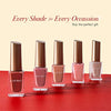 Ellen Tracy Nail Polish Collection- 5 Piece Nail Polish Set in Pink Colors