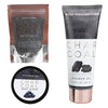 Body Prescriptions 3 Pc Charcoal Body Care Set Ð Shower Gel, Bath Scrub and Bath Salts Kit