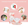 Clinical Works Makeup Remover Wipes, Gentle Facial Wipes Removes Makeup Mascara Dirt and Oil, Flip Top Pack (Collagen & Rosehip)