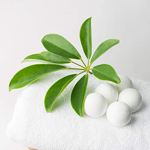 Bath Bombs Spa Gift Set - Set of 6 Relaxing Bubble Bath Fizzies for Women and Girls, Perfect Bath Gifts for Him or Her, Wife, Mother, Girlfriend, 6 x 1.8 oz by Nicole Miller (White)