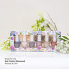 Beauty Concepts Set of 6 Nail Polish Collection - Quick Dry Nail Polish for Women and Girls (Floral Box)