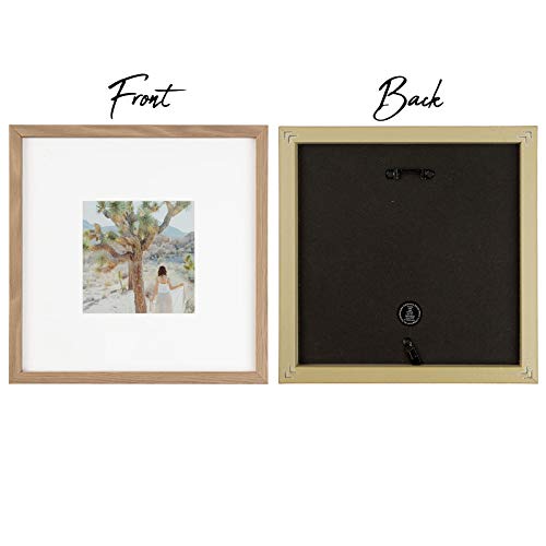 Sheffield Home Decor Collection- 6 Piece Picture Frame Set 8x8in, Matted to 4x4in