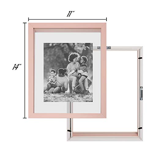 Sheffield Home Decor Collection- 3 Piece Picture Frame Set 11x14in, Matted to 8x10in