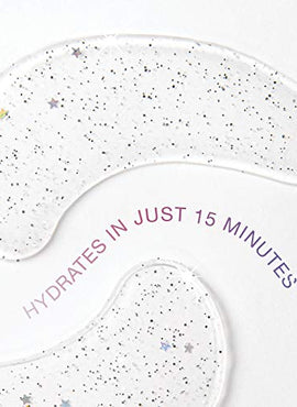 Nicole Miller Gel Under Eye Masks- Soothing Single Use Under Eye Patches for Puffy Eyes and Dark Circles, Set of 5 Pairs