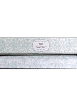 Raymond Waites Scented Drawer Liners for Dresser, Linen Closet Shelves, 5 Scented Sheets (Fresh Linen)