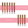 Nicole Miller Lip Gloss Collection- 10 Piece Lip Gloss Set in Bright Colors