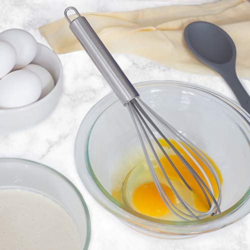 Cook with Color Silicone Cooking Utensils, 5 Pc Kitchen Utensil Set, Easy to Clean Silicone Kitchen Utensils, Cooking Utensils for Nonstick Cookware, Kitchen Gadgets Set