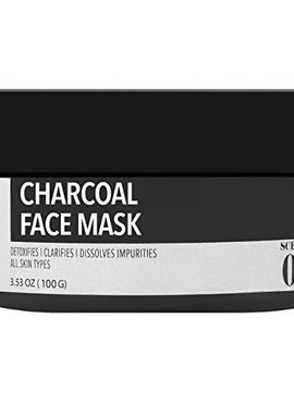 Clinical Works Charcoal Face Mask Scent No. 07, Wash Off Mask, Removes Dirt, Debris, Oils, Impurities and Blackheads, Fights Acne, Detoxifies, Unclogs and Purifies Skin, For all Skin Types, 3.53 Oz