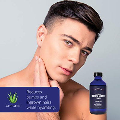 Body Prescriptions Post Shave Soothing Solution, Hydrating After Shave Serum to Reduce Bumps