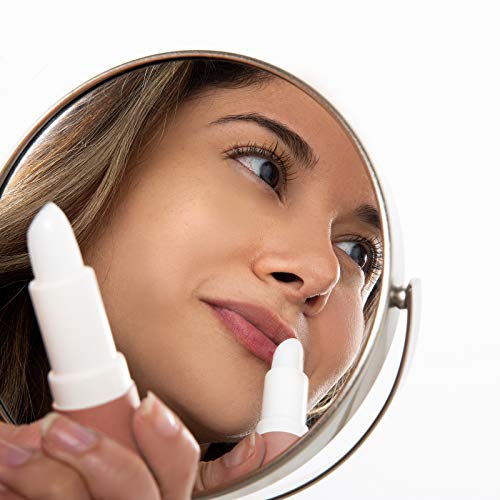 Ellen Tracy 4 Pack Lip Balm Set- Moisturizing Lip Balm in Sweet Strawberry, French Vanilla, Tropical Coconut, and Charming Cherry