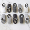 10 Piece Bag Clips with Magnet, Food Clips, Chip Clips, Bag Clips for Food Storage with Air Tight Seal Grip, Snack Bags and Food Bags (Black & White Collection)