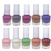 Live Green MINI Nail Polish Collection - Pack of 10 Mini Exclusive Nail Color Shades