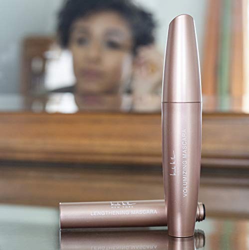 Nicole Miller Set of 2 Mascara Collection, Lengthening and Volumizing Two Piece Mascara Gift Set for Women and Girls